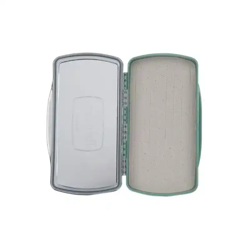 Tacky Pescador Fly Box - Medium- Clear- Dynamic Foam