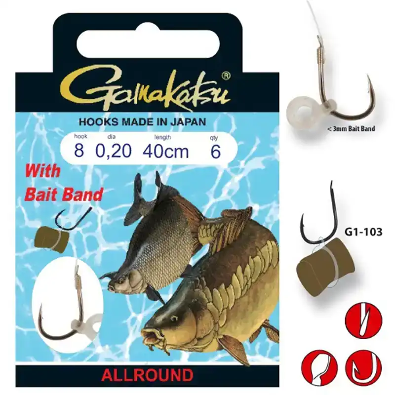 G1-103 Allround With Bait Band - # 10 - 0,18 mm - 40 cm