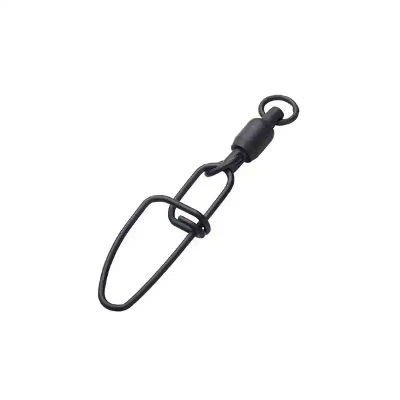 Stainless Ball Bearing Swivels With Crosslock Snap - Maat: 2