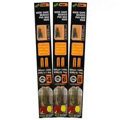 Edges Wide Gape Beaked PVA Rigs