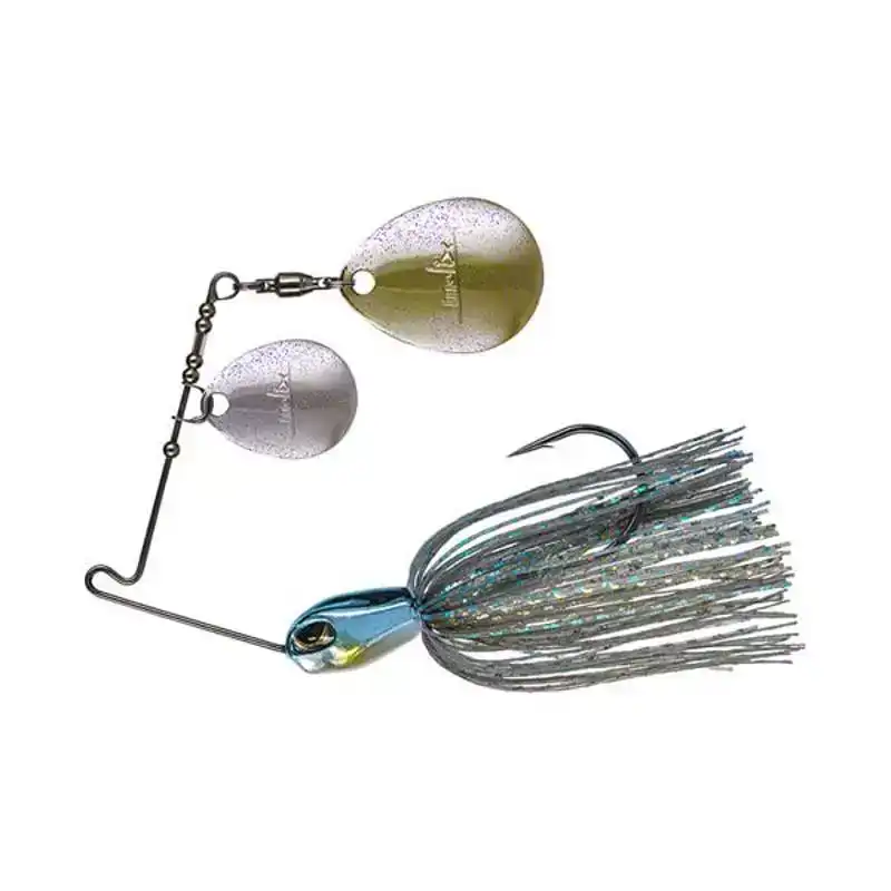 FS Spinnerbait - Double Colorado - 14 gram - Blue Smoke Shin