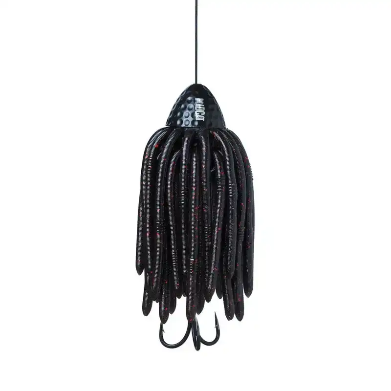 Worms Teaser - 100 gram - Black