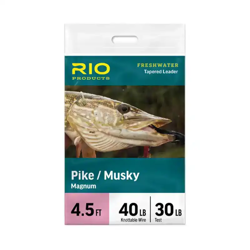 Pike/Musky Leader - Magnum - 4,5 ft/1,4 m - 30 lb