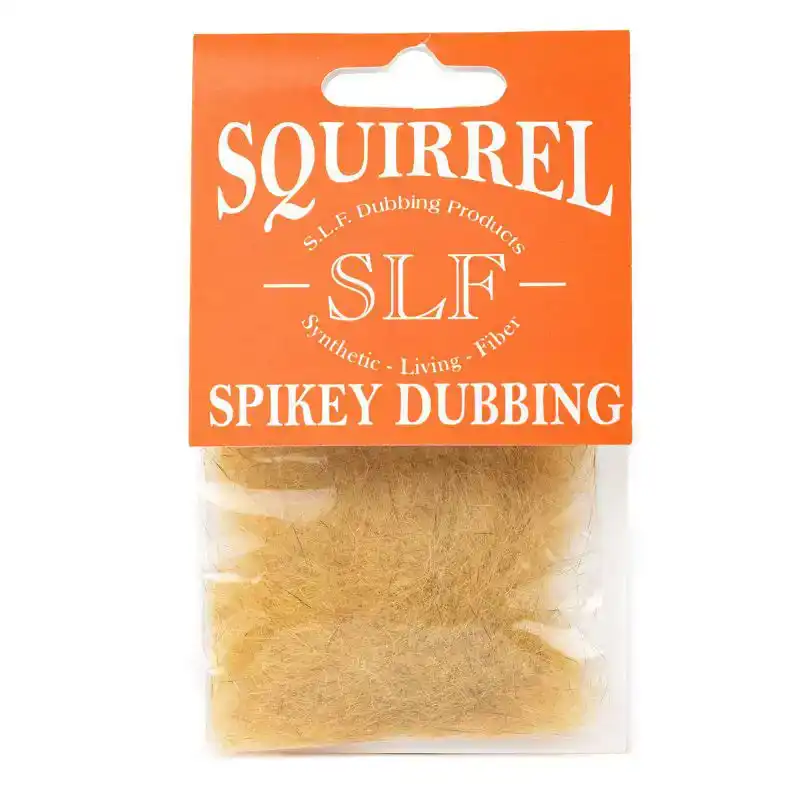 SLF Squirrel Spikey Dubbing - Bleached Ginger