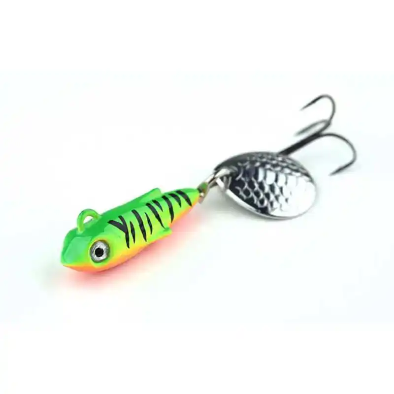 Larva Micro Tailspin - Chrome Blue