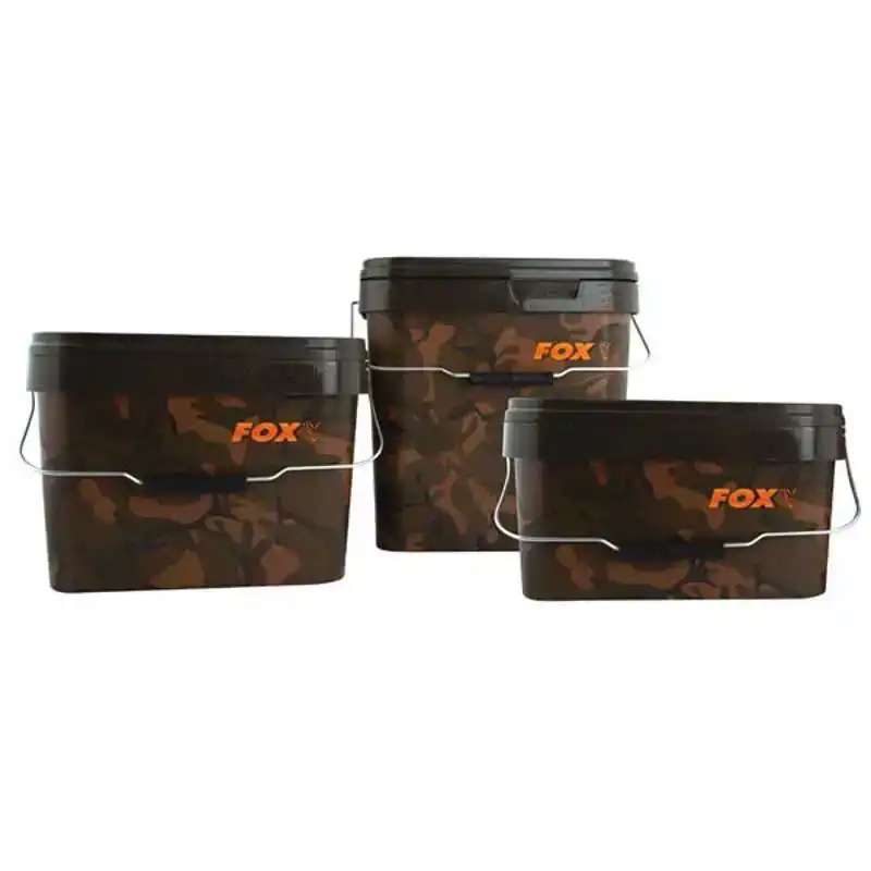 Camo Square Buckets - 5 liter