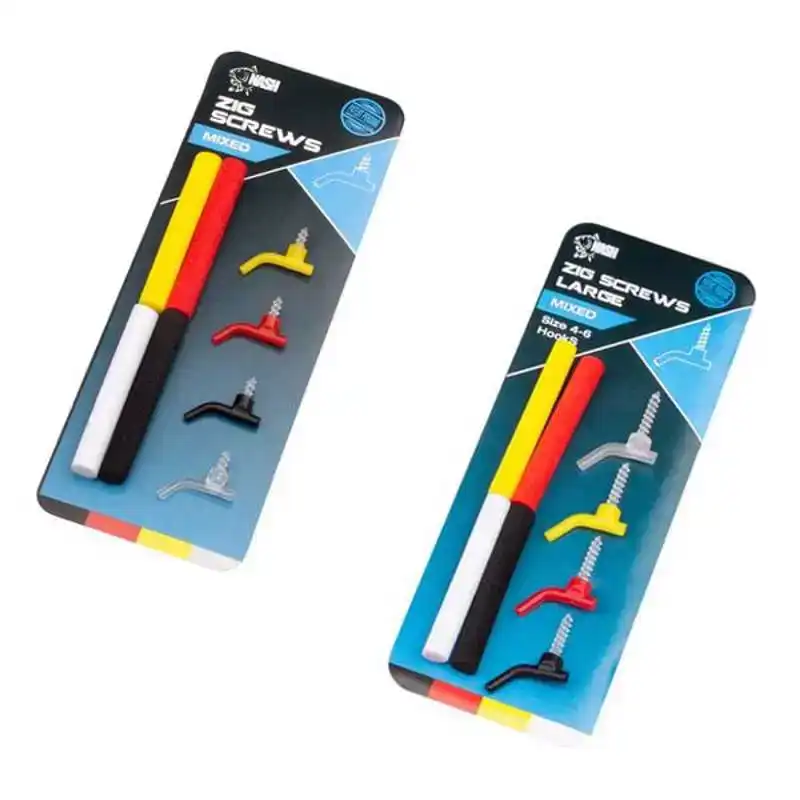Zig Screws Mixed Colours - Large
