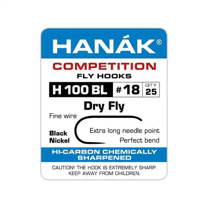 H 100 BL - Dry Fly - Haak: 14