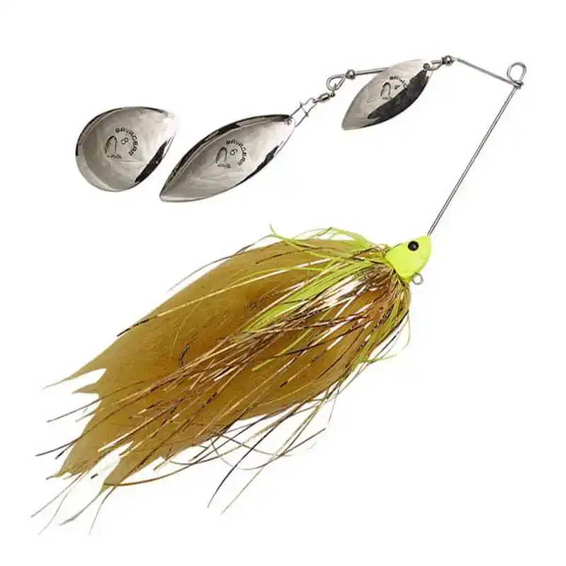 Da' Mega Bush Spinnerbait - Chartreuse Yellow