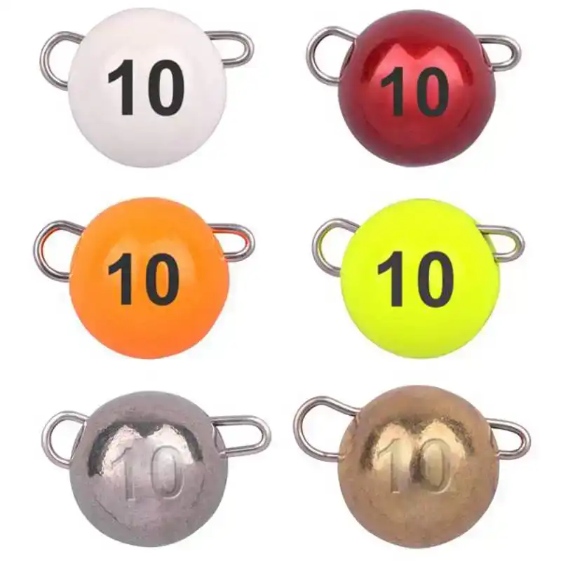 Freestyle Tungsten Bottom Jigs - 3 gram - Natural/Gold