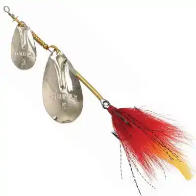 Tandem Buck Spinner - Größe: 6 & 8 - Decore Silver