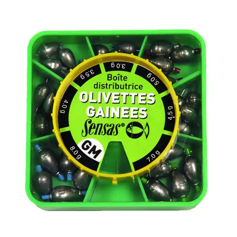 Verdeeldoos Olivettes - Groot - 3/3,5/4/5/6/7/8 gram