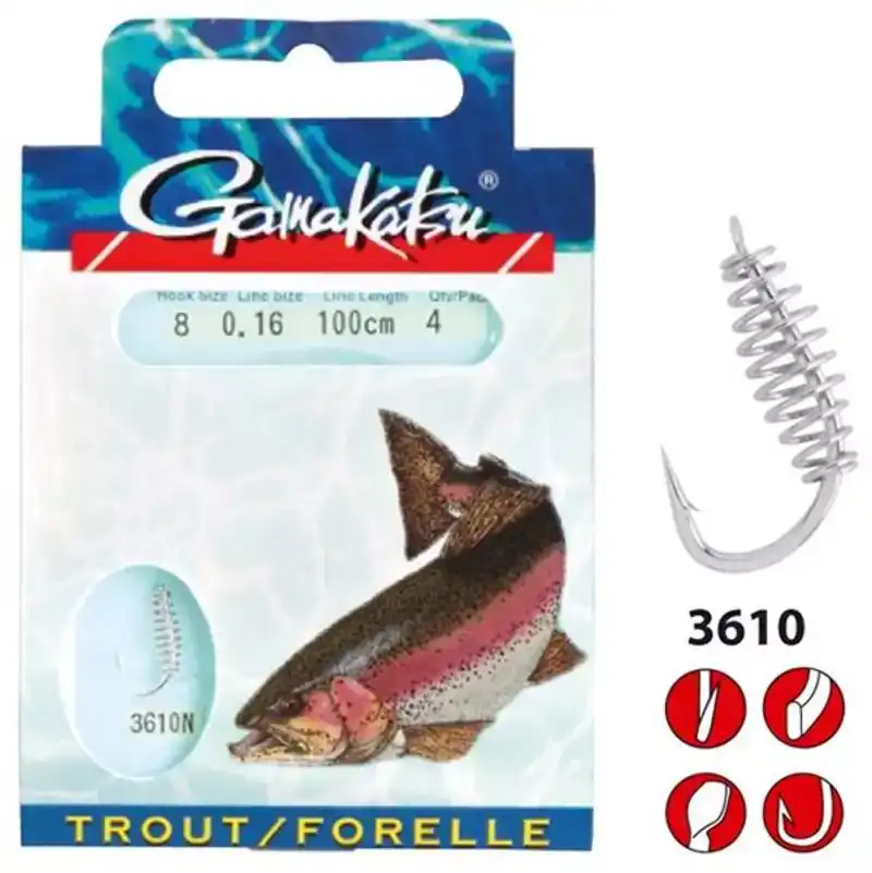 Trout 3610 N Spiral - # 10 - 0,18 mm - 60 cm