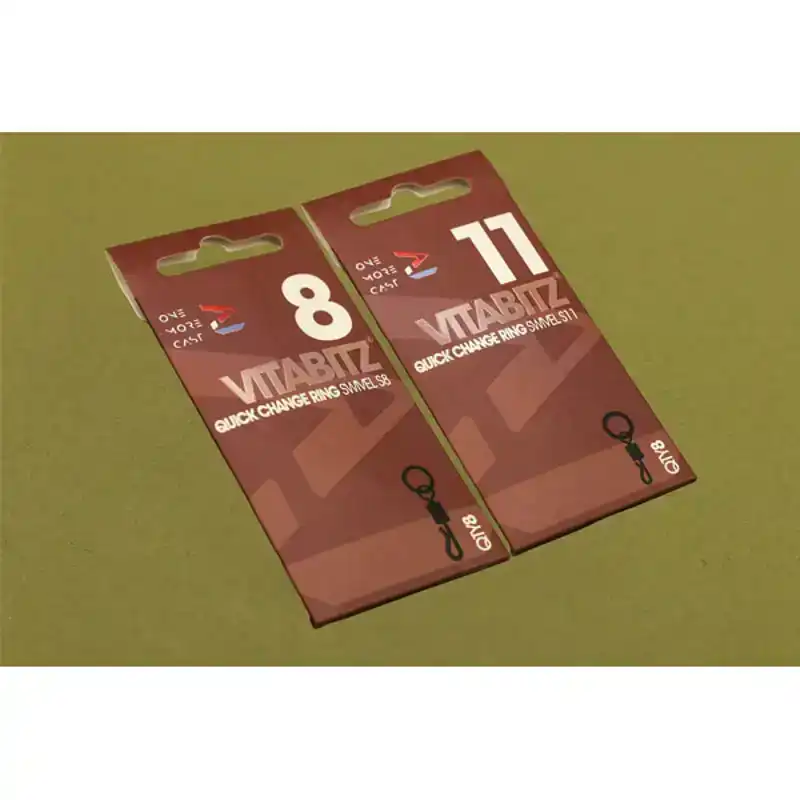 Vitabitz Quick Change Ring Swivels - Maat: 11