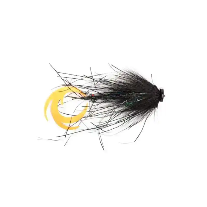 Waterpushing Pike Flies - 1# - Brown