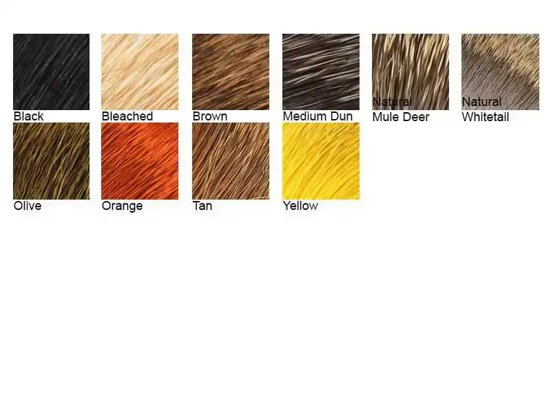 All Purpose Deer Hair - Black