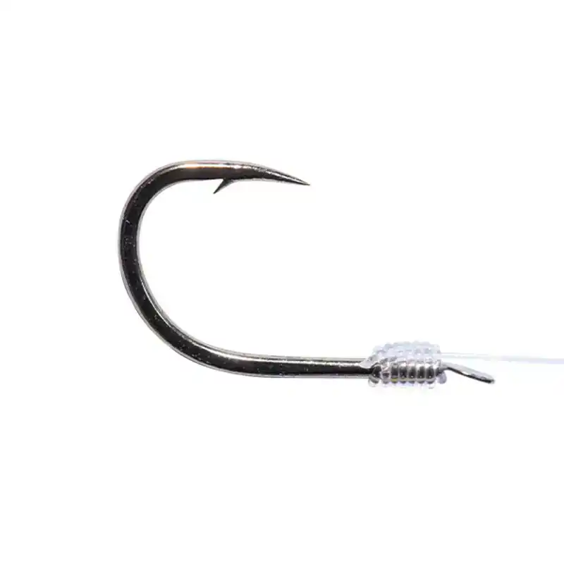 Fluorocarbon Carbon Feeder Hooklengths - Haak: 16 - 0,17 mm