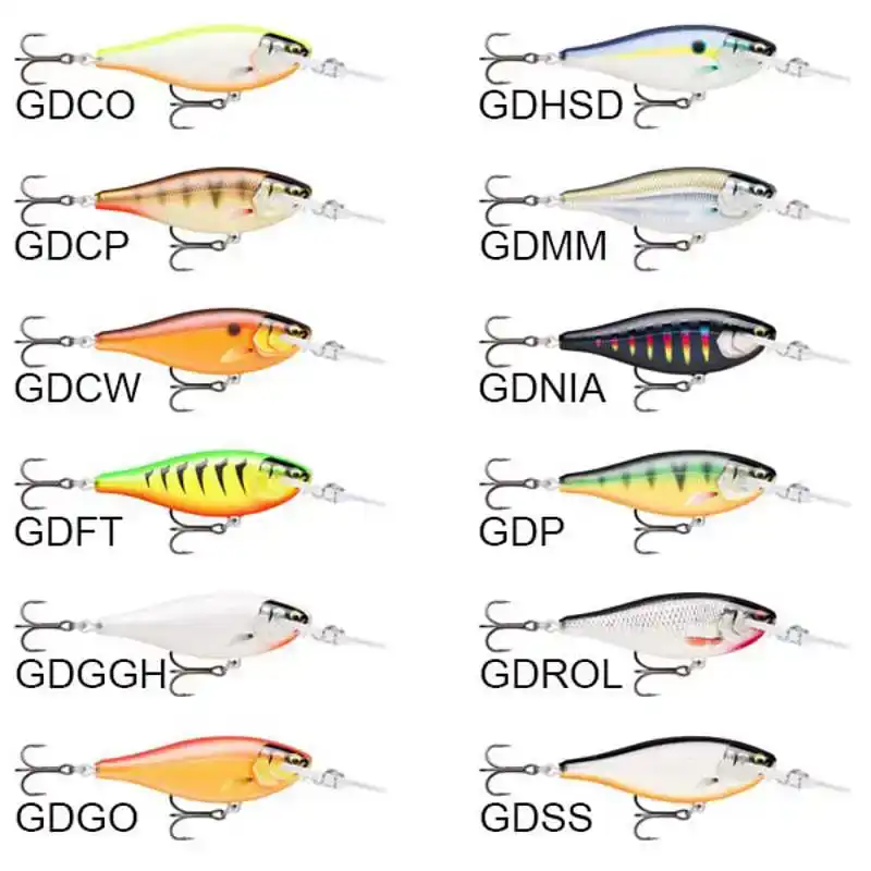 Shad Rap Elite - 5,5 cm - GDCO