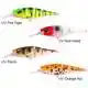 Pike Fighter Triple Jointed Deep Diver - UV Orange Koi