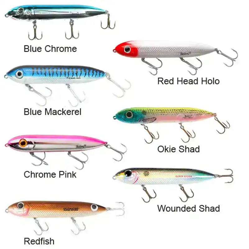 Heddon Super Spook - Blue Chrome (SW)