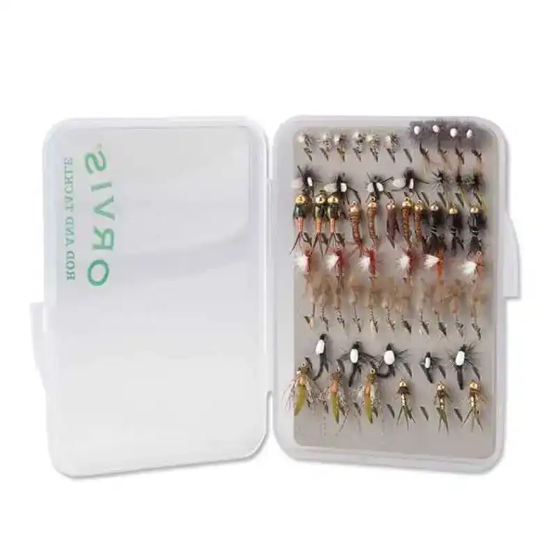 Super Slim Shirt Pocket Fly Box - 6 vaks incl magneet