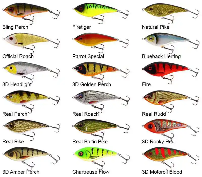 Swim Glidebait - 6,5 cm - Suspending - 3D Golden Perch