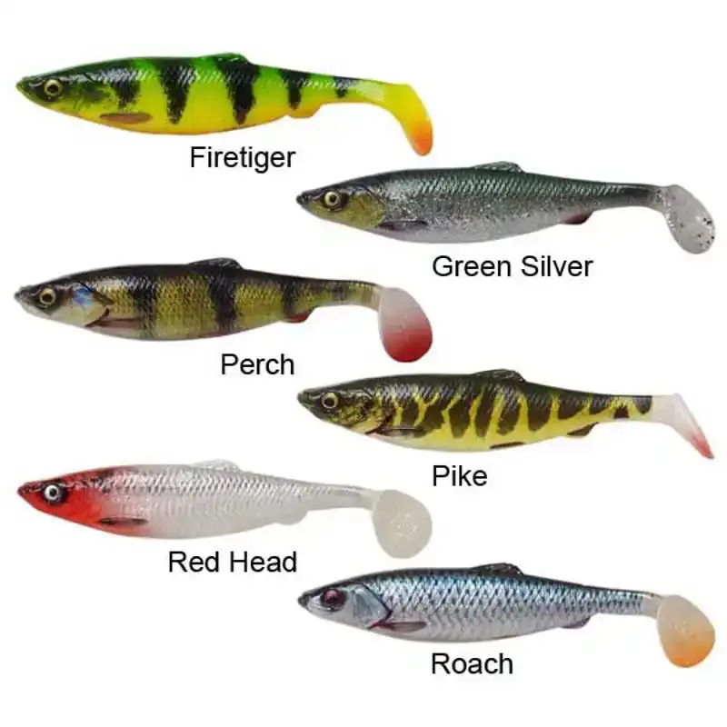 4D Herring Shad - 9 cm - Firetiger