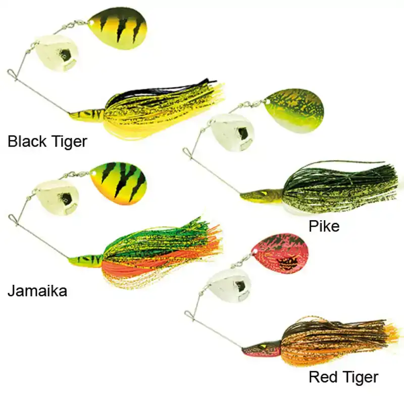 Pike Spinnerbait - Black Tiger