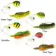 Pike Spinnerbait - Black Tiger