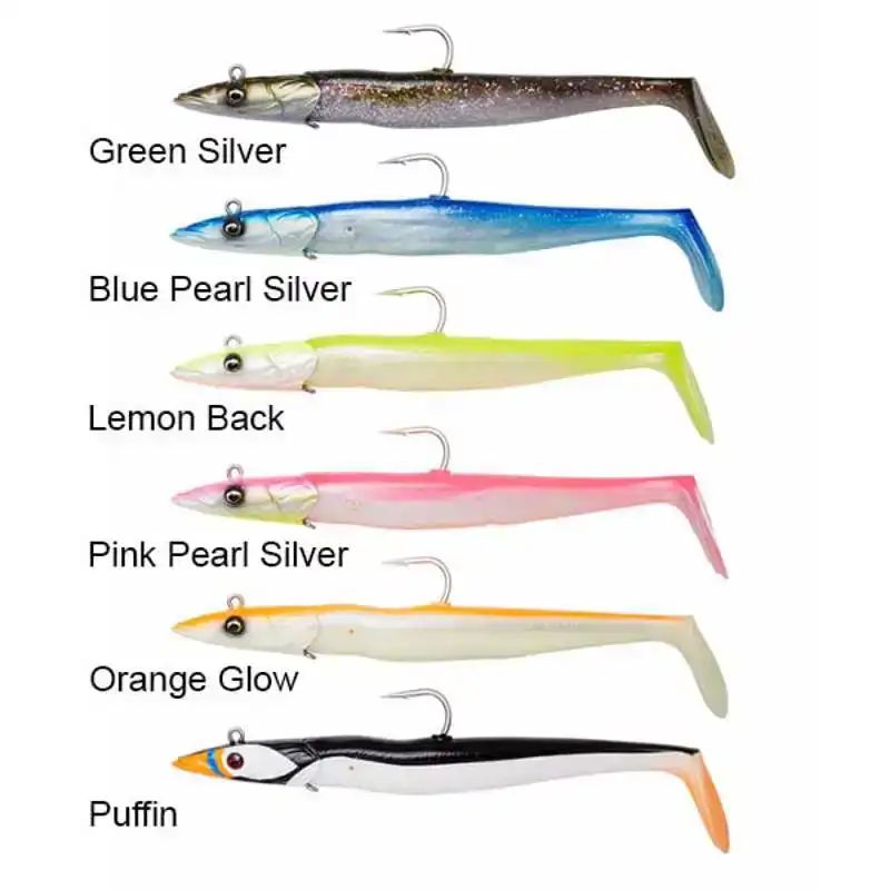 Sandeel V2 - Big Game - 21,5 cm - Blue Pearl Silver