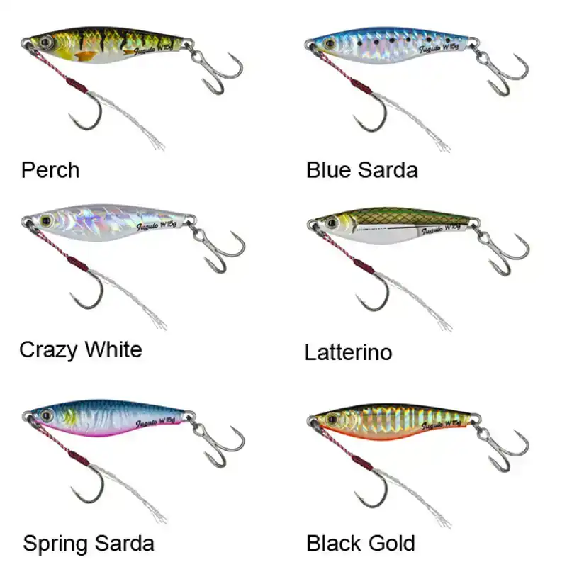 Jugulo Wide Casting Jig - 10 gram - Black Gold