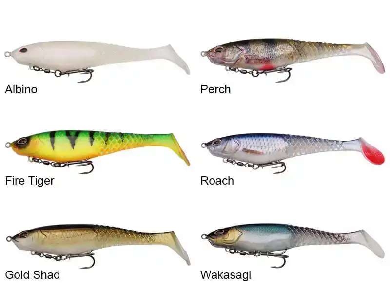 Cull Shad Shallow - 15 cm - Albino
