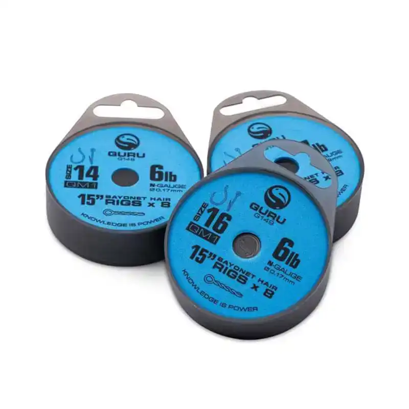 QM1 Bayonet Ready Rigs - Haak: 10 - 0,19 mm - 4''