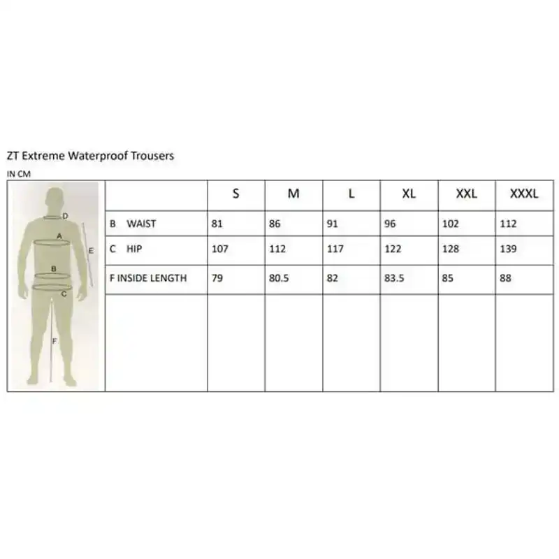 ZT Extreme Waterproof Trousers - Large