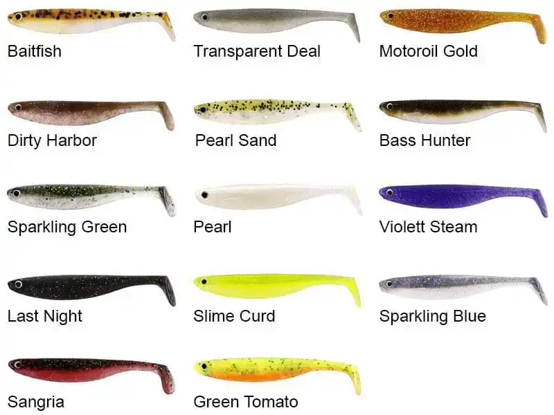 Shad Teez Slim - 5 cm - Baitfish
