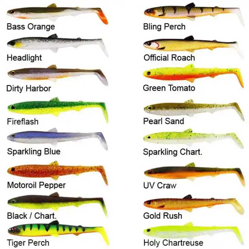 BullTeez Shadtail - 9,5 cm - Bass Orange