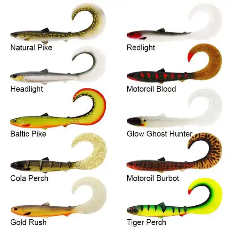 Bull Teez Curltail - 21 cm - Baltic Pike
