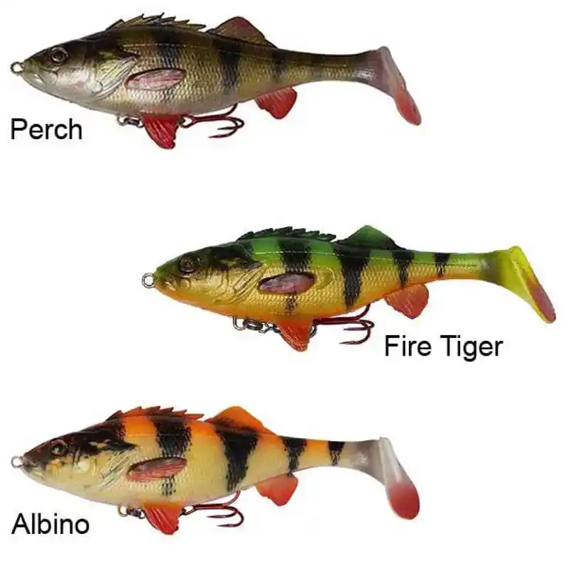 4D Perch Shad Ready - 12,5 cm - Perch