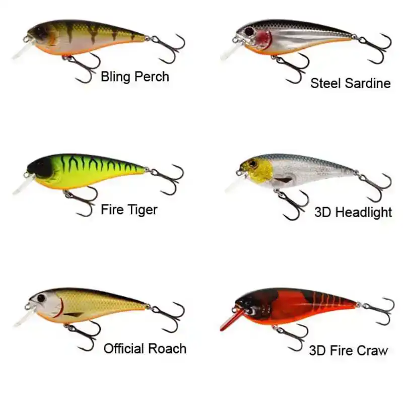 Rawbite - 7 cm - 3D Fire Craw