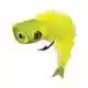 Howitzer Baitfish Popper Heads - Large  - Yellow Chartreuse