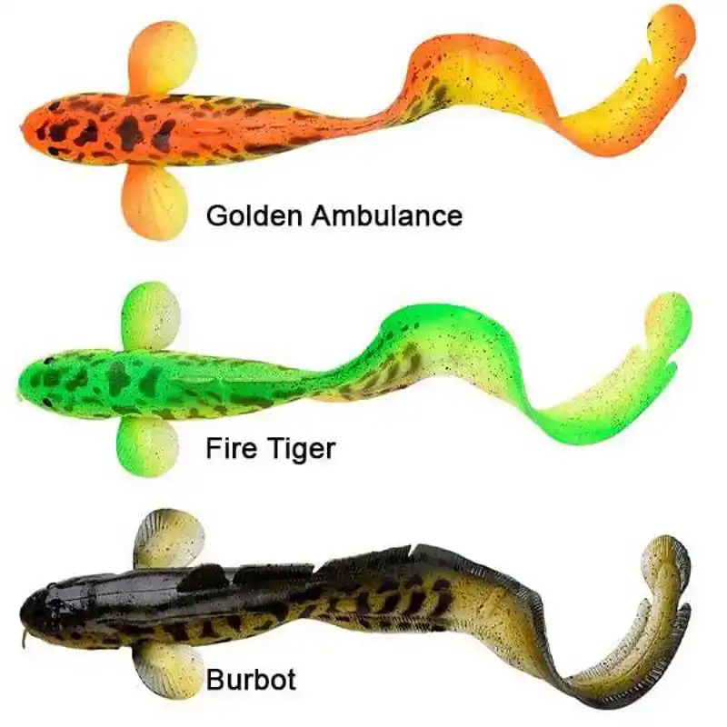 3D Burbot - 36 cm - Fire Tiger