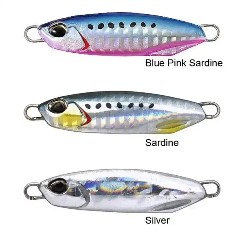 Drag Metal Shore Jig Sabiki Set - 20 gram - Blue Pink Sardin