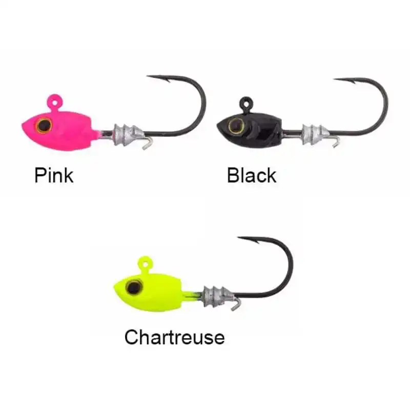 Micro Shad HeadZ - Black - 1/8 oz (3,5 gram)