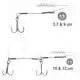 Softbait Spiral Stinger - Haak: 2 - 5 gram - 5 cm