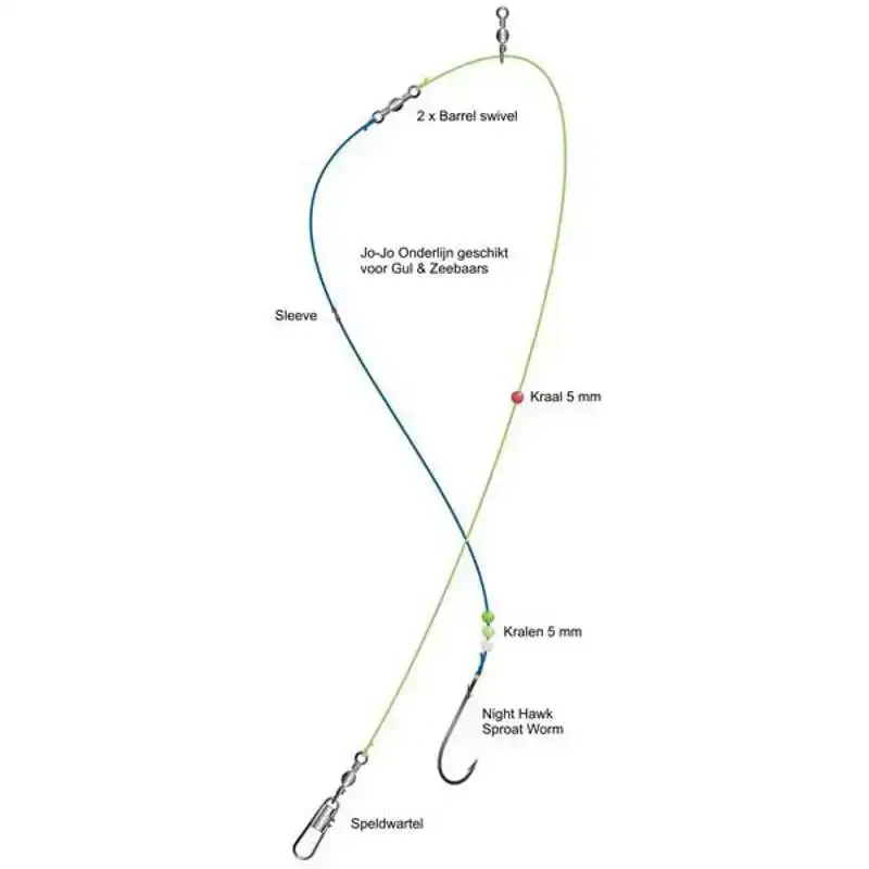 Jojo Onderlijn - Haak: 1/0