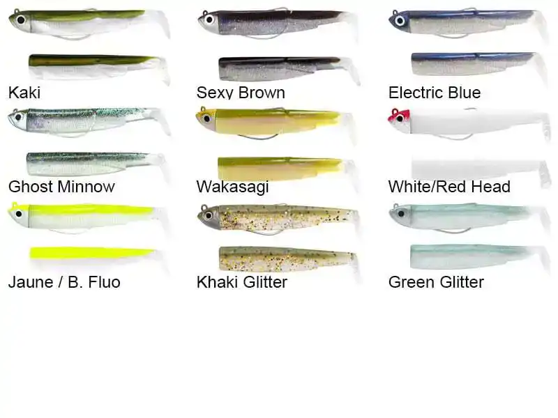 Black Minnow Shore Combo - No. 2 (90) - 5 gram - Electric Bl