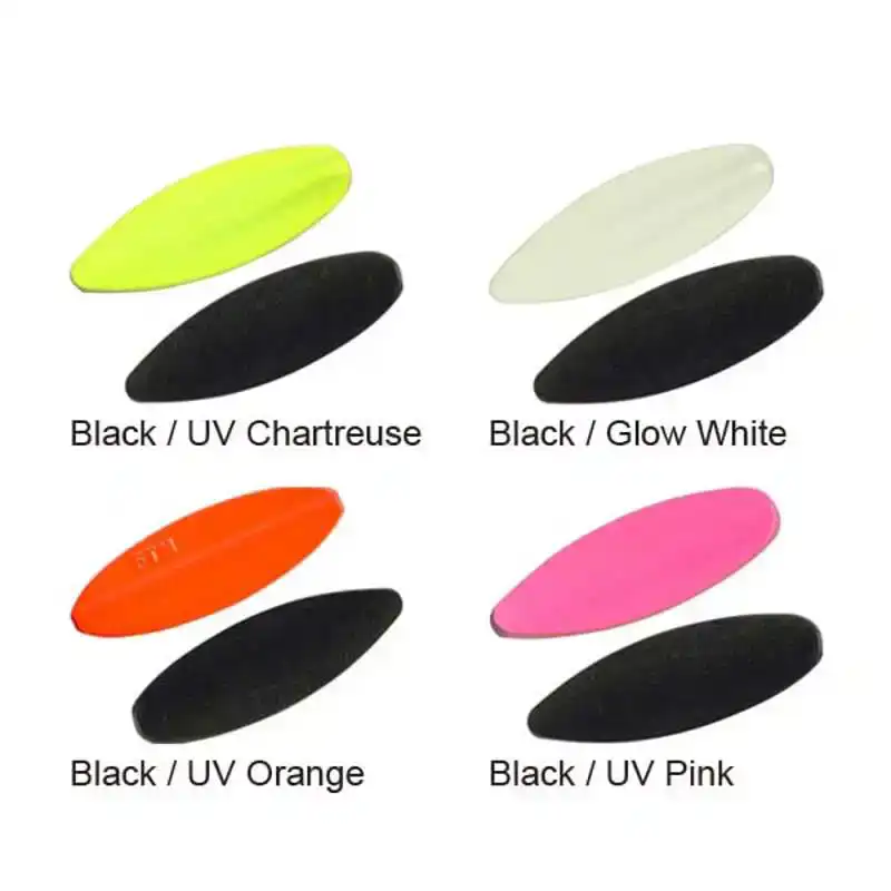 Omura Inline Spoon - 5 Gramm - Black / UV Orange