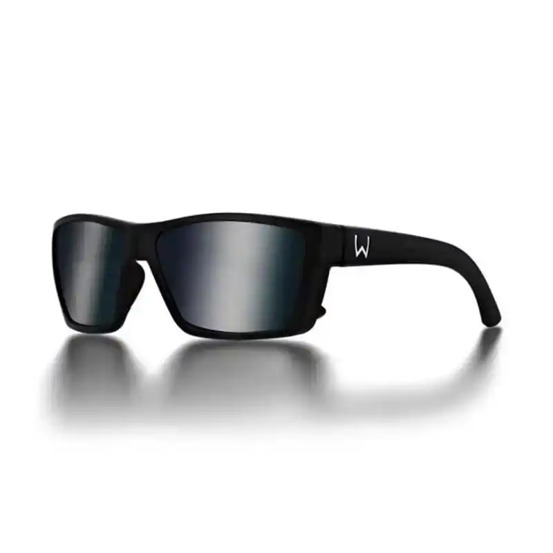 W6 Street 100 - Matte Black - LB Smoke LM Silver Flash AR Bl