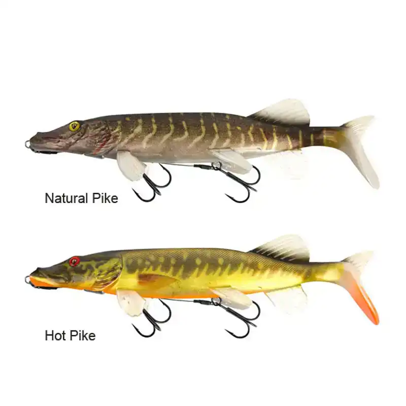 Giant Realistic Pike Replicant - 40 cm - Natural Pike