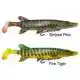 4D Pike Shad - Fire Tiger